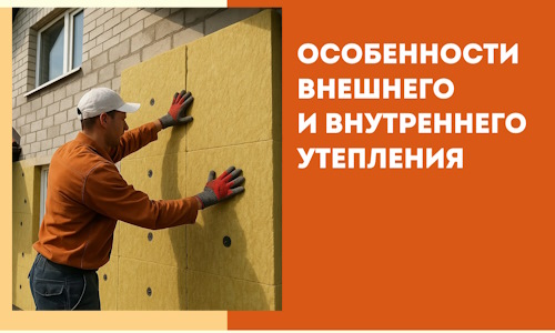 Какие особенности внешнего и внутреннего утепления в Брянске