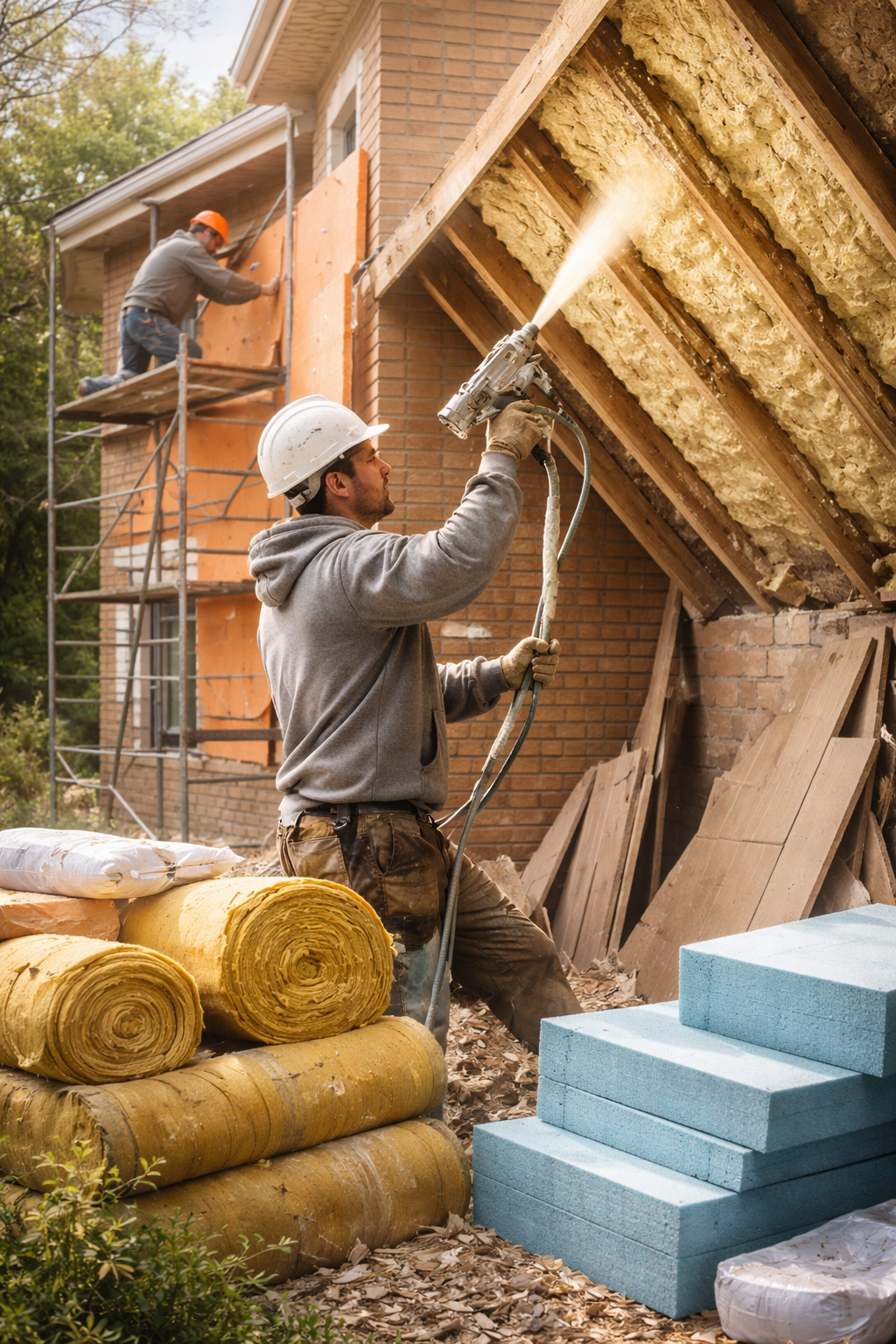 Утепление домов в Брянске под ключ от 4515 руб/м2 | Профессионально — ТепломастерБнк