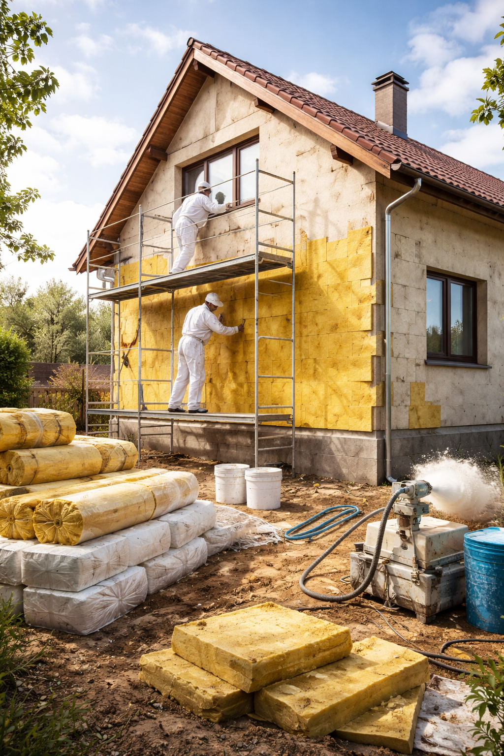 Профессиональное утепление домов в Брянске — тепло, надежность, экономия