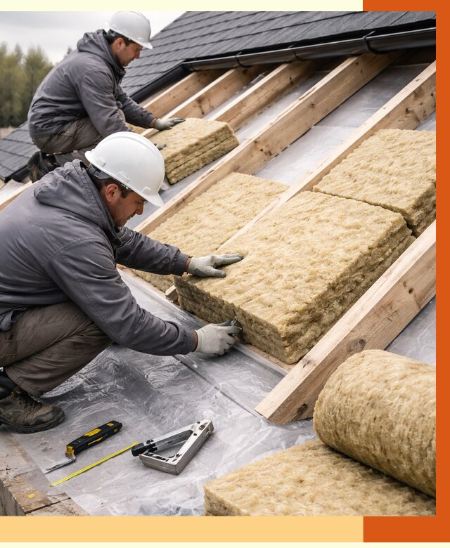 Утепление крыши в Брянске от 1989 руб./м2 — комплексное утепление кровли | ТепломастерБнк