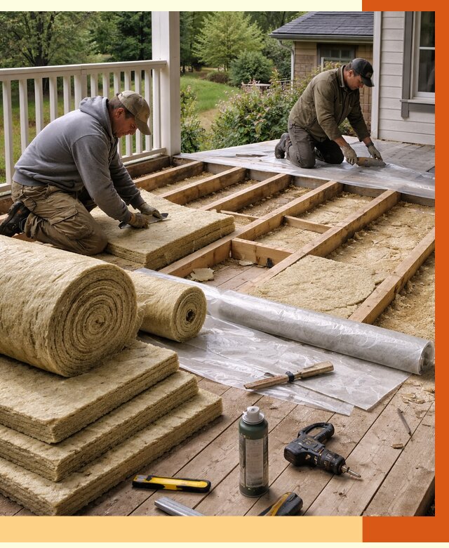 Утепление террасы в Брянске от 4515 руб./м2 — утеплить террасу под ключ | ТепломастерБнк