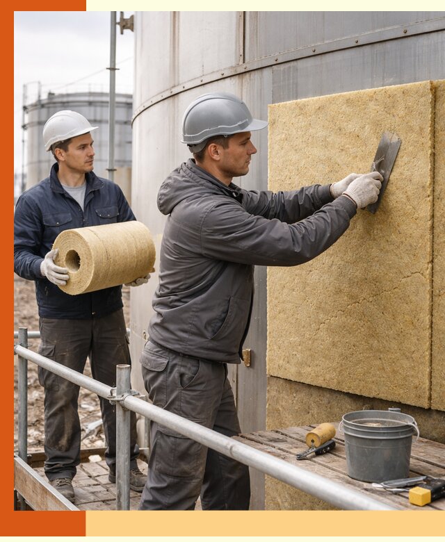 Профессиональное утепление резервуара и теплоизоляция в Брянске